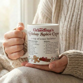 Cozy Christmas, Cute Grandma Hot Chocolate Recipe Kaffeetasse