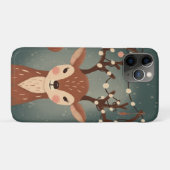 Cozy Christmas Deer with Ornaments and LPhone Case (Rückseite (Horizontal))