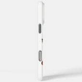 Cozy Christmas Deer with Ornaments and LPhone Case (Rückseite / Rechts)