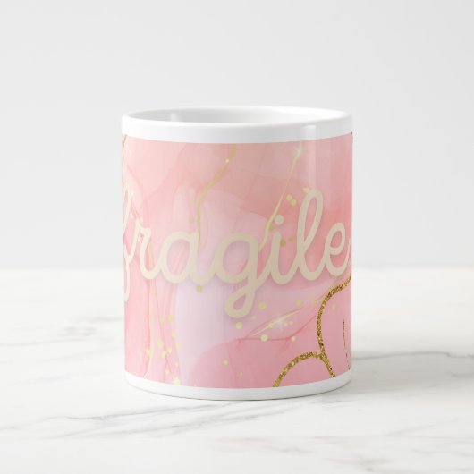 Cozy Christmas Gingerbread Coquette – Swee Jumbo-Tasse (Vorderseite)