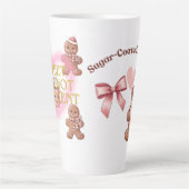 Cozy Christmas Gingerbread Coquette – Swee Milchtasse (Vorderseite)
