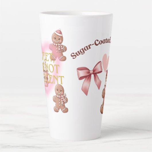 Cozy Christmas Gingerbread Coquette – Swee Milchtasse (Vorderseite)