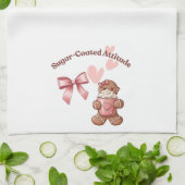 Cozy Christmas Gingerbread Coquette Sweet Geschirrtuch (Gefaltet)