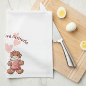 Cozy Christmas Gingerbread Coquette Sweet Geschirrtuch (Viertel Falte)