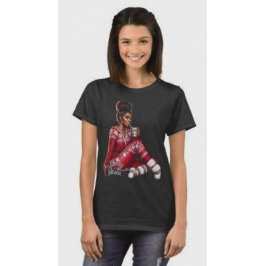 Cozy Christmas Girl – MaMuse Long Sleeve Tee