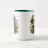 Cozy Christmas Gnome Art – Festive Holiday Tasse (Zentrum)