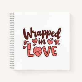 Cozy christmas magic - aesthetic notebook notizblock