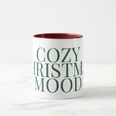 Cozy Christmas Mood, Aesthetic Coffee Mug Tasse (Zentrum)