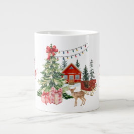 Cozy Christmas Morning Mug – Festive Holiday Coffe Jumbo-Tasse