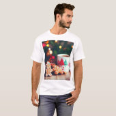 Cozy Christmas Mug & Cookies – Holiday Comfort Des T-Shirt (Vorne ganz)
