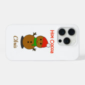 Cozy Christmas Mug – Hot Cocoa Holiday Gift iPhone Hülle (Rückseite (Horizontal))