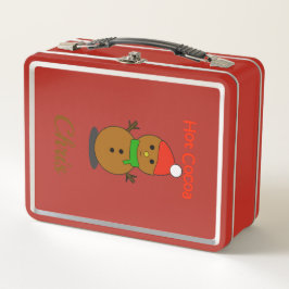 Cozy Christmas Mug – Hot Cocoa Holiday Gift Metall Brotdose