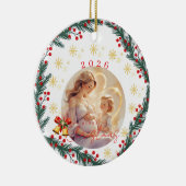 Cozy Christmas Ornaments Keramik Ornament (Rechts)