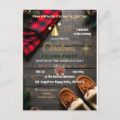 COZY CHRISTMAS PAJAMA JAM POSTKARTE (Vorderseite)