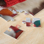 Cozy Christmas Ragdoll Cat Personalized  Puzzle (Seite)