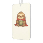 Cozy Christmas Sloth with Hot Chocolate � Cute Win Autolufterfrischer (Links)