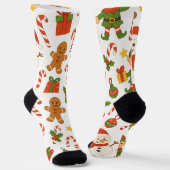 Cozy Christmas Socks | Festive Holiday Socks  Socken (Gewinkelt)