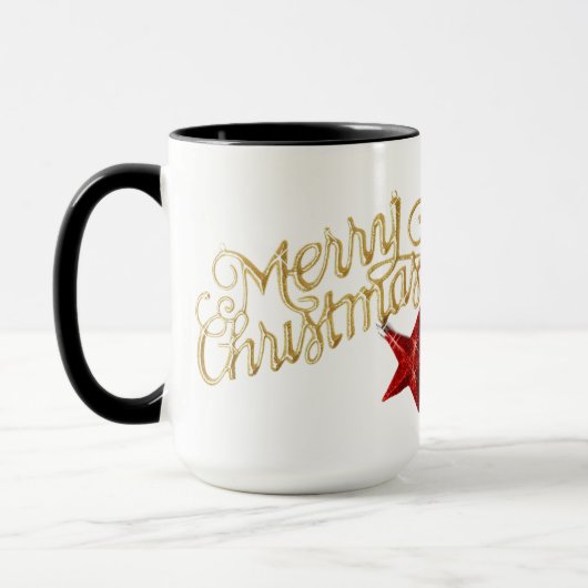 Cozy Christmas t tshirt with Santa Claus Design Tasse (Links)