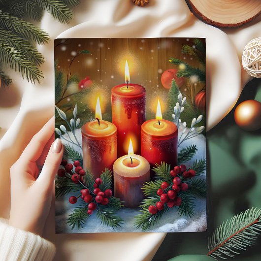 Cozy Christmas tissue paper vintage holiday charm Seidenpapier