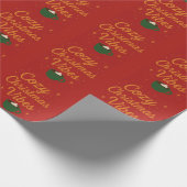 Cozy Christmas Vibes Geschenkpapier (Ecke)