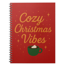 Cozy Christmas Vibes Notizblock