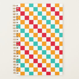 Cozy classroom diagonal checkerboard pattern planer
