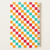 Cozy classroom diagonal checkerboard pattern planer (Rückseite)