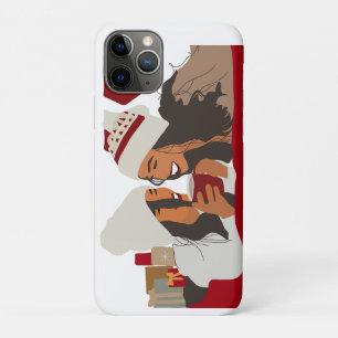 Cozy Conversations Weihnachtsillustration Case-Mate iPhone Hülle