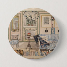 Cozy Corner (von Carl Larsson) Button