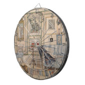 Cozy Corner (von Carl Larsson) Dartscheibe (Vorderseite rechts)