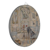 Cozy Corner (von Carl Larsson) Dartscheibe (Vorderseite Links)