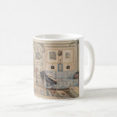 Cozy Corner (von Carl Larsson) Kaffeetasse (VorderseiteRechts)
