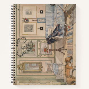 Cozy Corner (von Carl Larsson) Notizblock