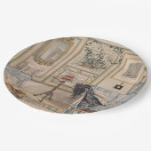 Cozy Corner (von Carl Larsson) Pappteller (Schrägansicht)