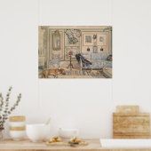 Cozy Corner (von Carl Larsson) Poster (Küche)