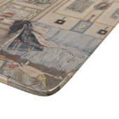 Cozy Corner (von Carl Larsson) Schneidebrett (Ecke)