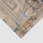 Cozy Corner (von Carl Larsson) Seidenpapier (Ausschnitt)