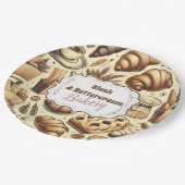 Cozy Cottage Baking Pappteller (Schrägansicht)