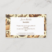 Cozy Cottage Baking Rabattkarte (Rückseite)