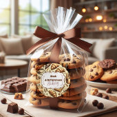 Cozy Cottage Baking Runder Aufkleber