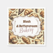 Cozy Cottage Baking Serviette (Vorderseite)