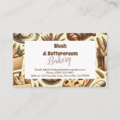 Cozy Cottage Baking Visitenkarte (Rückseite)
