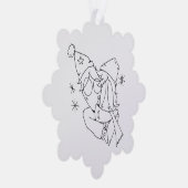 Cozy Couple Ornament Karte (Rechts)