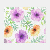 Cozy Custom Art Blanket – Soft Decorative Throw Fleecedecke (Vorderseite (Horizontal))