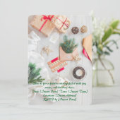 Cozy December Einladung (Stehend Vorderseite)