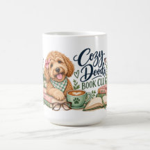 Cozy Doods Buchclub Goldendoodle Kaffeetasse