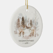 Cozy Elegant Family Christmas Ornament (Rechts)