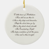 Cozy Elegant Family Christmas Ornament (Hinten)