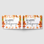 Cozy Fall Thanksgiving Dinner Party Gästebuch (Voll)