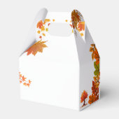 Cozy Fall Thanksgiving Dinner Party Geschenkschachtel (Rückseite)